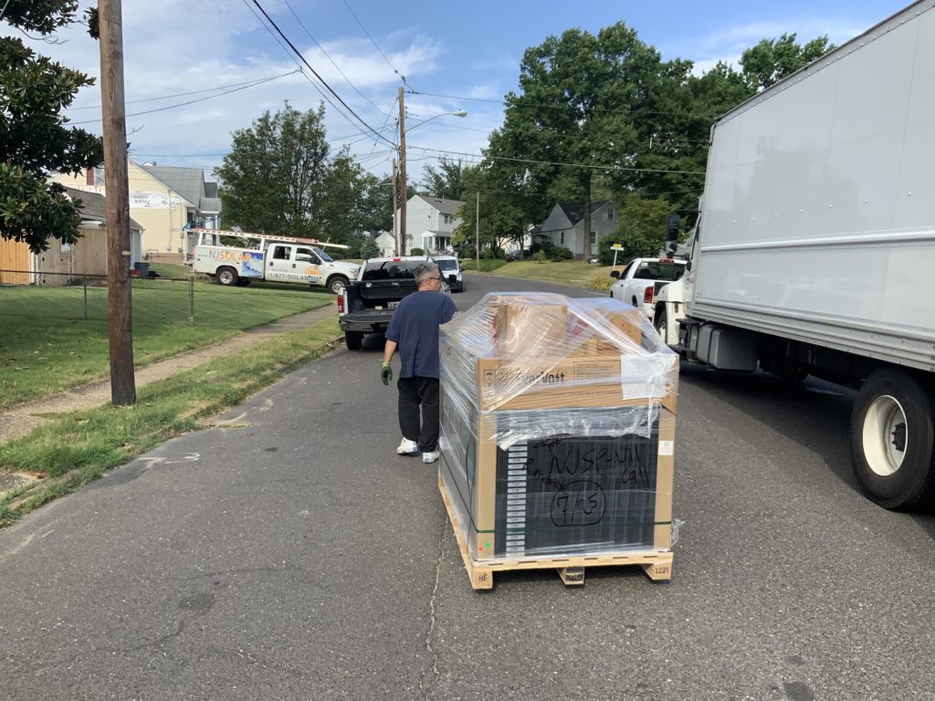 Eveready's solar panel delivery goes from the final mile to the extra mile to get shipments where clients need them--right on time.